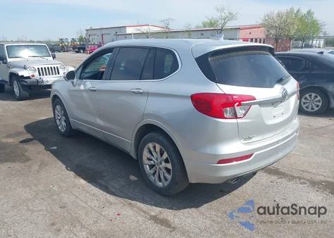 2017 Buick Envision Essence from USA, damaged, VIN LRBFXBSAXHD195549